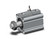SMC CDQ2B32-25DMZ-M9PWVSDPC Compact Cylinder, Cq2-Z