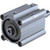 SMC CDQ2WF25-30D-A73 cyl, compact, dbl rod, CQ2 COMPACT CYLINDER