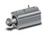 SMC CDQ2B32-45DCMZ-A96V Compact Cylinder, Cq2-Z