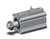 SMC CDQ2B32-45DCMZ-M9BAV Compact Cylinder, Cq2-Z