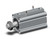 SMC CDQ2B32-50DCMZ-A96V Compact Cylinder, Cq2-Z
