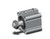 SMC CDQ2B40-10DCMZ-M9BWVLS Compact Cylinder, Cq2-Z