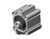 SMC CDQ2B40-10DZ-XC35 Compact Cylinder, Cq2-Z