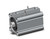 SMC CDQ2B40-40DZ-A90V Compact Cylinder, Cq2-Z