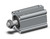 SMC CDQ2B40-45DMZ-A93L Compact Cylinder, Cq2-Z