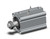SMC CDQ2B40-45DMZ-M9BAVL Compact Cylinder, Cq2-Z