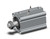 SMC CDQ2B40-45DMZ-M9PAVL Compact Cylinder, Cq2-Z
