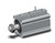 SMC CDQ2B40-50DCMZ-M9BVSAPC Compact Cylinder, Cq2-Z