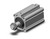 SMC CDQ2B40-50DMZ-A93Z-XC4 Compact Cylinder, Cq2-Z