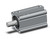 SMC CDQ2B40-50DMZ-M9NWSAPC Compact Cylinder, Cq2-Z