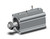 SMC CDQ2B40-50DMZ-M9NWVL Compact Cylinder, Cq2-Z