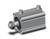 SMC CDQ2B40F-40DCMZ Compact Cylinder, Cq2-Z