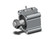 SMC CDQ2B50-10DMZ-M9PVSAPC Compact Cylinder, Cq2-Z