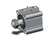 SMC CDQ2B50-20DMZ-A90VL Compact Cylinder, Cq2-Z