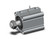 SMC CDQ2B50-40DMZ-M9BWVMBPC Compact Cylinder, Cq2-Z