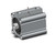 SMC CDQ2B50-40DZ-M9BAVL Compact Cylinder, Cq2-Z