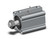 SMC CDQ2B50-50DMZ-M9BAVL Compact Cylinder, Cq2-Z