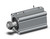 SMC CDQ2B50-75DMZ-M9NWV Compact Cylinder