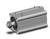 SMC CDQ2B63-100DMZ-M9NVZ Compact Cylinder, Cq2-Z