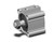 SMC CDQ2B63-15DCMZ-A93 Compact Cylinder, Cq2-Z