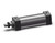 SMC MDBB50-125Z Cylinder, Mb-Z, Tie Rod