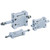 SMC MDUWB40-25DZ MUW Series Plate Cylinder