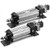SMC CDV3DN50-75-B54-5-B CV3 Series Valve Mounted Cylinder Double Acting