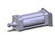 SMC NCA1G325-0500H Cylinder, Nca1, Tie Rod