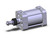 SMC NCDA1B400-0300K Cylinder, Nca1, Tie Rod