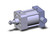 SMC NCDA1J250-0100 Cylinder, Nca1, Tie Rod