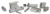 SMC NCDA1U150-1600-A54L Cylinder, Nca1, Tie Rod