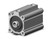 SMC NCDQ2A50-50DZ-XC6 Compact Cylinder, Ncq2-Z