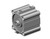 SMC NCDQ2B125-50DCZ Compact Cylinder, Ncq2-Z
