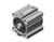 SMC NCDQ2B80-50DZ-M9BAZ Compact Cylinder, Ncq2-Z