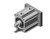 SMC NCDQ2G32-20DMZ Compact Cylinder, Ncq2-Z