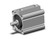 SMC NCDQ2KB40-25DMZ Compact Cylinder, Ncq2-Z
