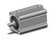 SMC NCDQ2KB40-50DMZ Compact Cylinder, Ncq2-Z