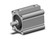 SMC NCDQ2KB50-40DMZ Compact Cylinder, Ncq2-Z