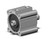 SMC NCDQ2WA80-30DZ Compact Cylinder, Ncq2-Z