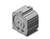 SMC NCDQ8A400-087 Compact Cylinder, Ncq8