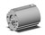SMC NCDQ8BZ056-025S Compact Cylinder, Ncq8