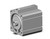 SMC NCDQ8B250-025T Compact Cylinder, Ncq8
