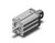 SMC NCDQ8C075-025CM Compact Cylinder, Ncq8