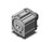 SMC NCDQ8C250-025 compact cylinder compact cylinder, ncq8