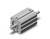 SMC NCDQ8WA075-037CM Compact Cylinder, Ncq8