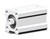 SMC NCQ2A25-40D-XB6 Compact Cylinder, Ncq2