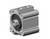 SMC NCQ2WA40-5DCZ Compact Cylinder, Ncq2-Z
