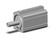 SMC NCQ8A250-200T Compact Cylinder, Ncq8