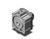 SMC NCQ8C250-012 Compact Cylinder, Ncq8