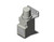 SMC ARM10-08BG-ZA-P Compact Mfld Regulator